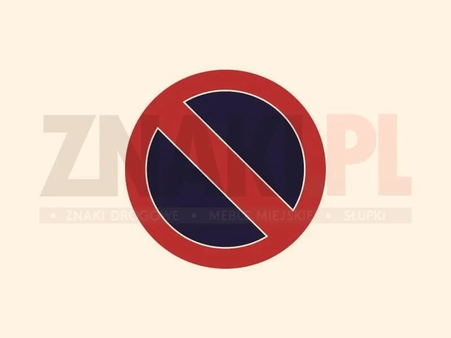 Znak B-35 zakaz postoju – co musisz wiedzieć, aby uniknąć mandatu?
