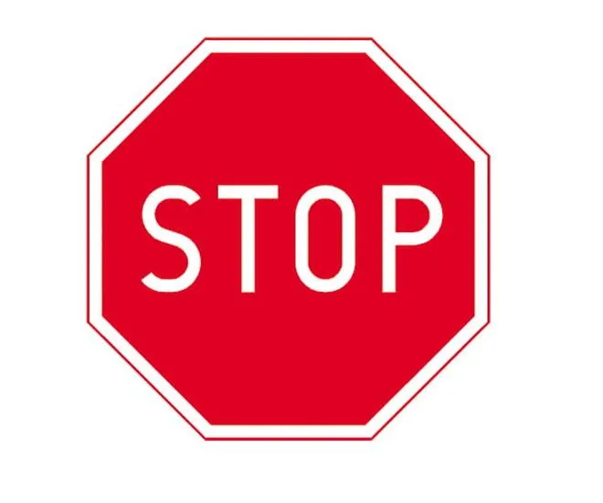 Konsekwencje przejechania znaku STOP
