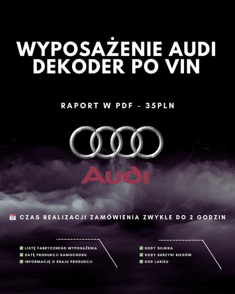Odczyt VIN w pojeździe