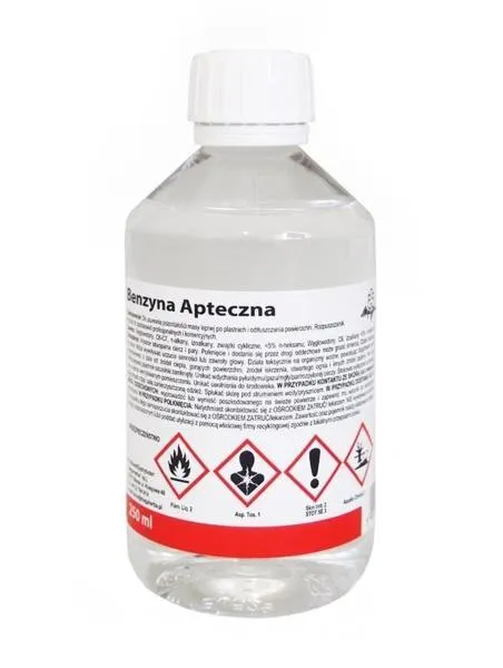 Skład chemiczny benzyny aptecznej